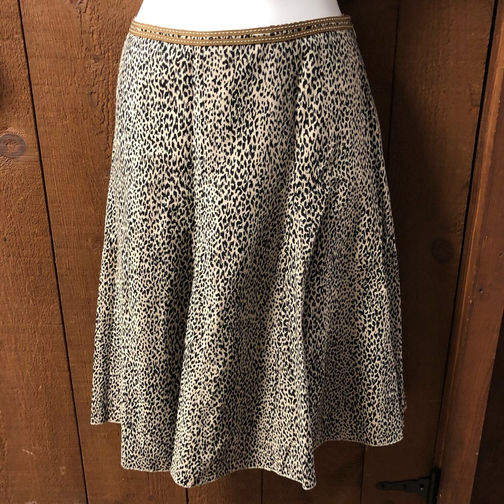 rawr cheetah print skirt